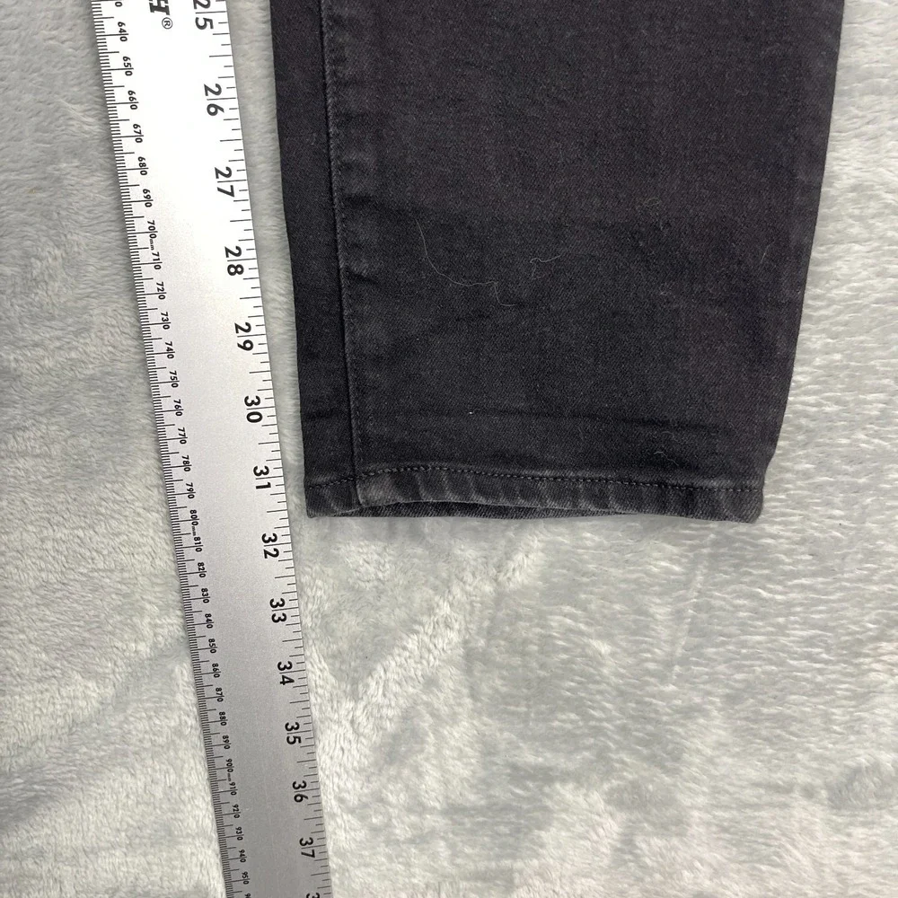 American Eagle Jeans Mens 34x32 Black Denim‎ Athletic Fit Airflex+ Skinny Leg